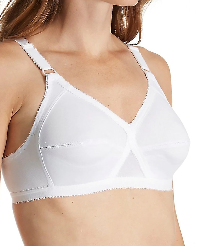 Valmont Cotton Cross & Shape Crossover Pocketed Mastectomy Bra image number 1