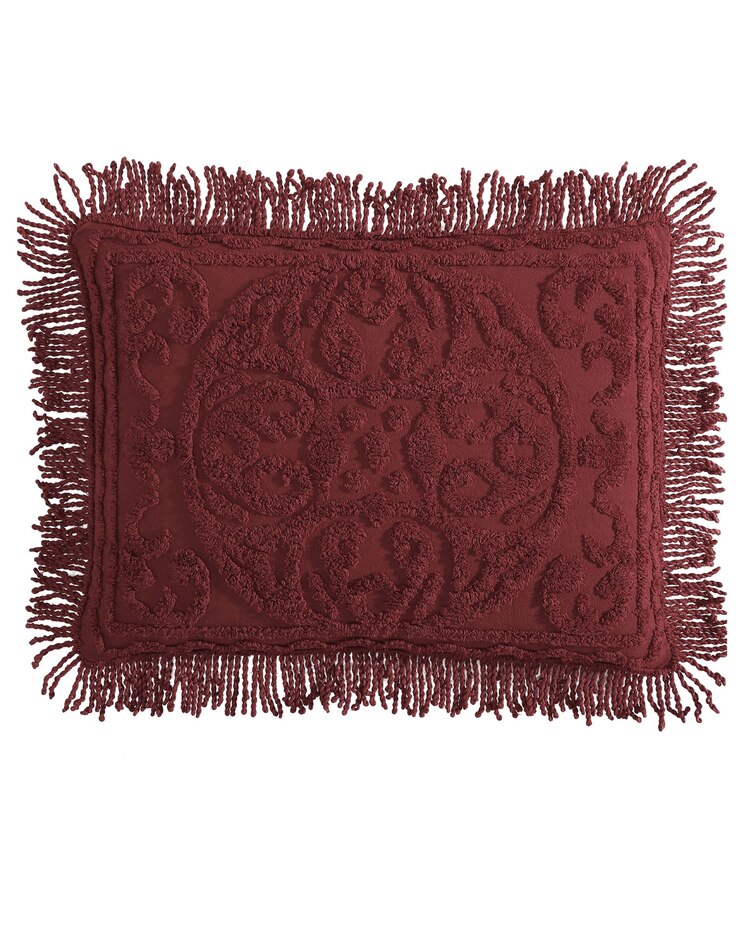 Medallion Chenille Sham image number 1