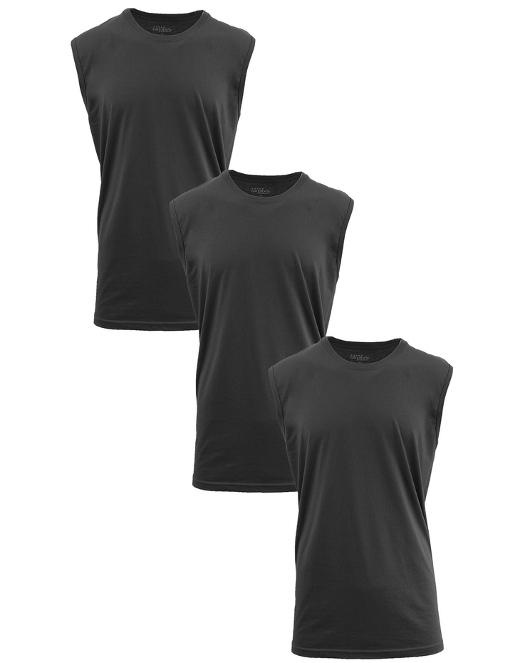 Galaxy By Harvic Muscle Tank T-Shirt- 3 Pack image number 1