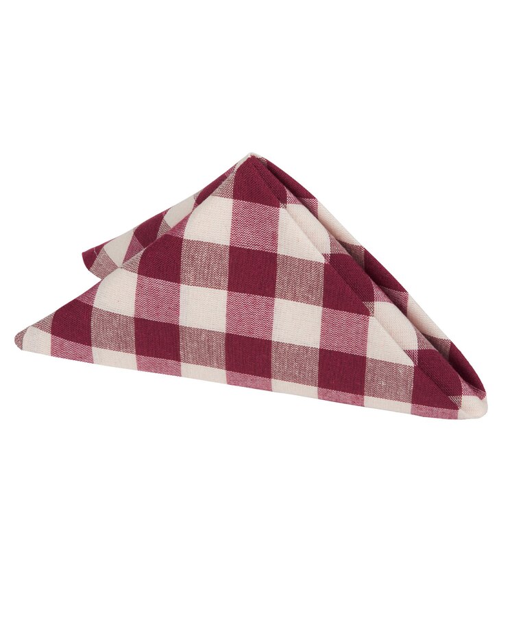 Buffalo Check (Set of 4) Dinner Table Napkins image number 1