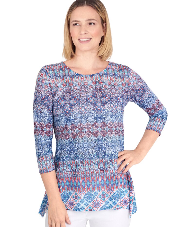 Ruby Rd® Medallion Top image number 1