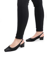 Easy Street® Fortune Square Toe Slingback Pumps thumbnail number 9