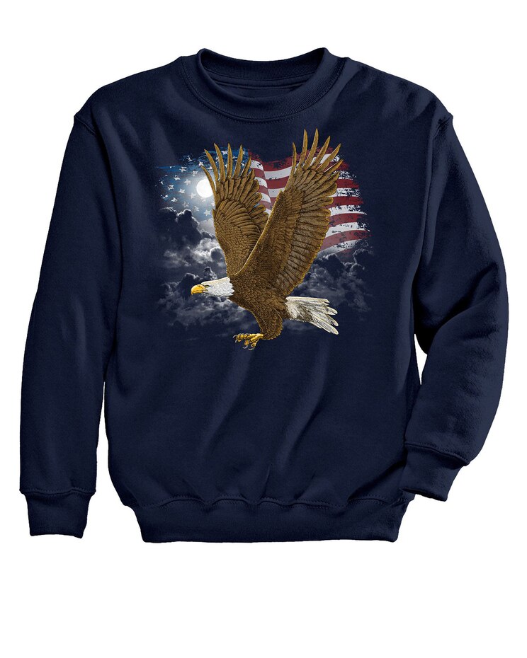 Eagle Glow Graphic Sweatshirt image number 1
