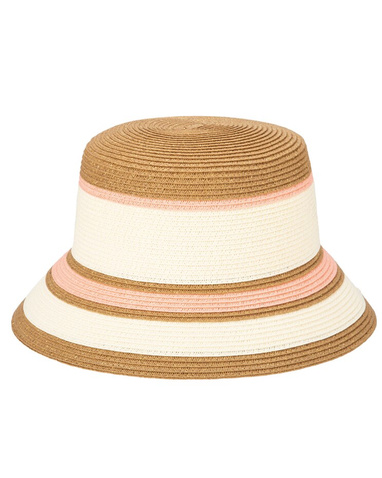 Las Palmas Bucket - Ultrabraid Striped Bucket Hat image number 1