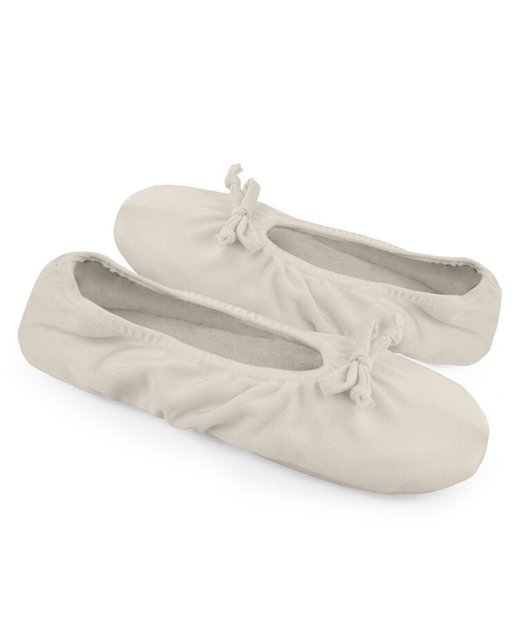 MUK LUKS Soft Ones Stretch Satin Ballerina Slippers image number 5
