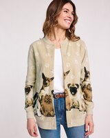 Scandia Fleece Print Snap Jacket thumbnail number 1