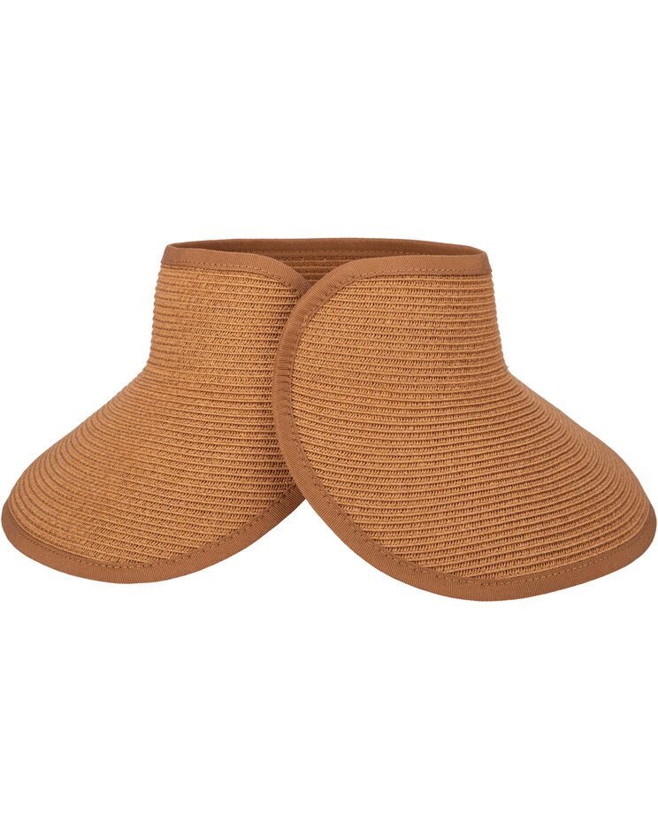 Sdhc Signature- Womens Ultrabraid Large Brim Visor Hat image number 3