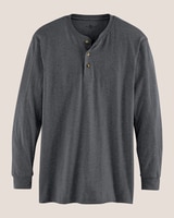 John Blair Everyday Jersey Knit Long-Sleeve Henley thumbnail number 4