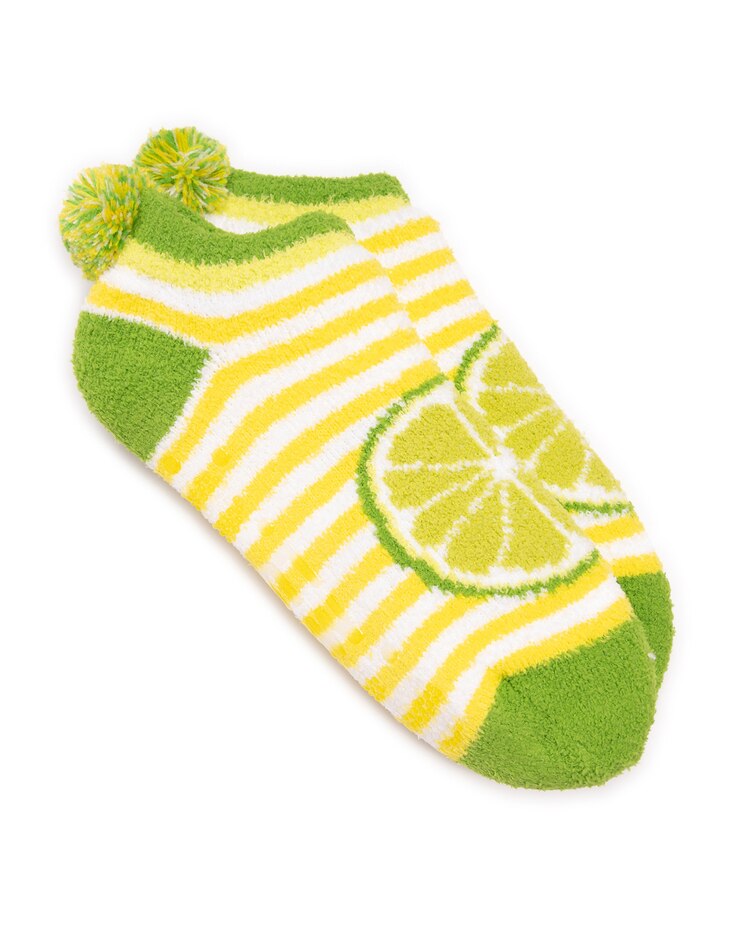 MUK LUKS® Women's Cozy Footie Cabin Sock image number 1
