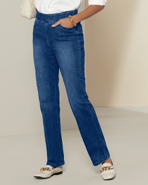 Slimtacular® Dream Jeans Straight Leg