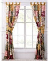 Antique Chic Panel Pair with Tie Backs thumbnail number 2
