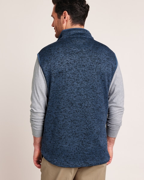 John Blair® Sweater Fleece Vest