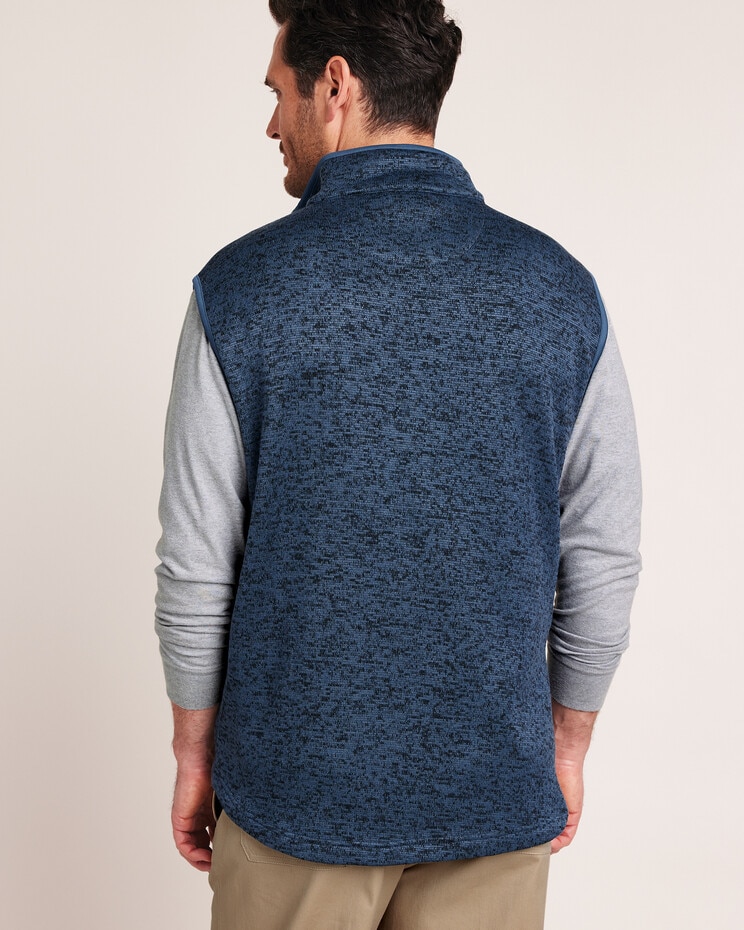 John Blair® Sweater Fleece Vest | Blair