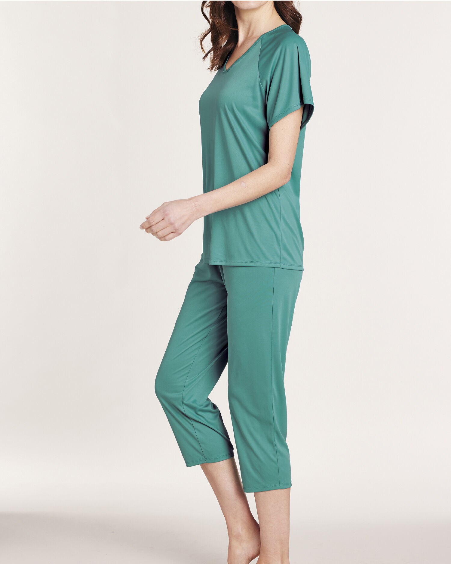 Silky capri on sale pajamas