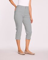 DenimEase™ Classic 5-Pocket Capris thumbnail number 1