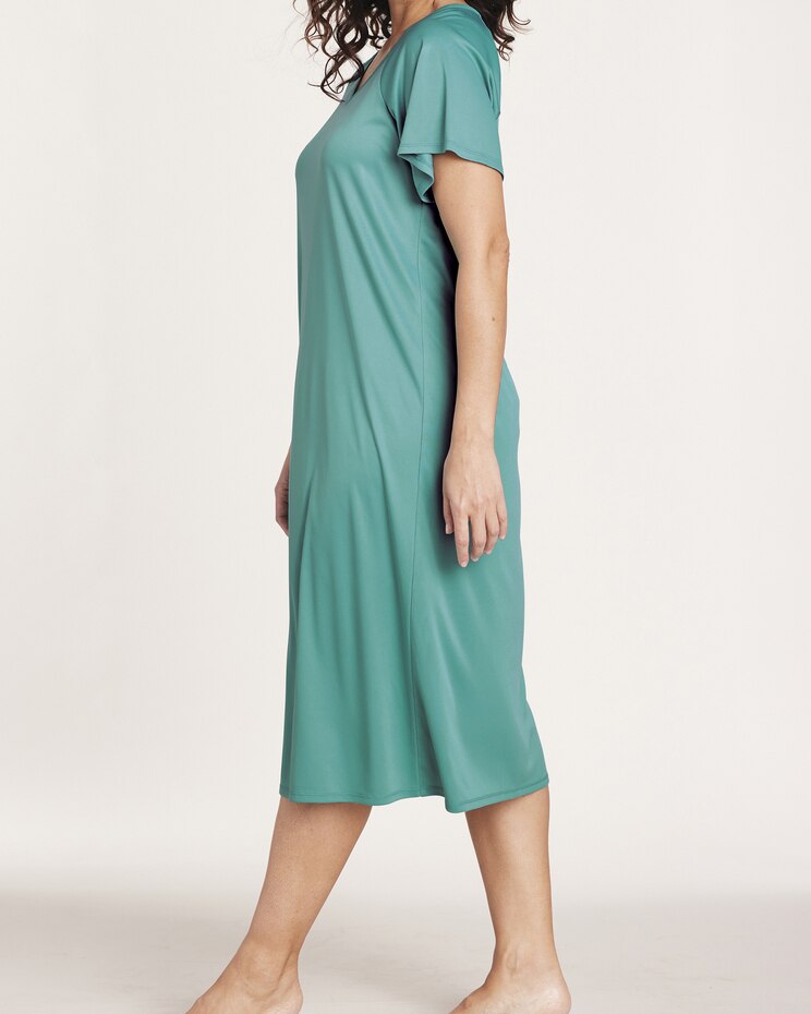 Silky Knit Nightgown image number 3