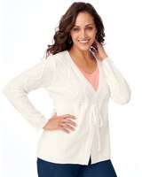 Cable Cardigan Sweater thumbnail number 1