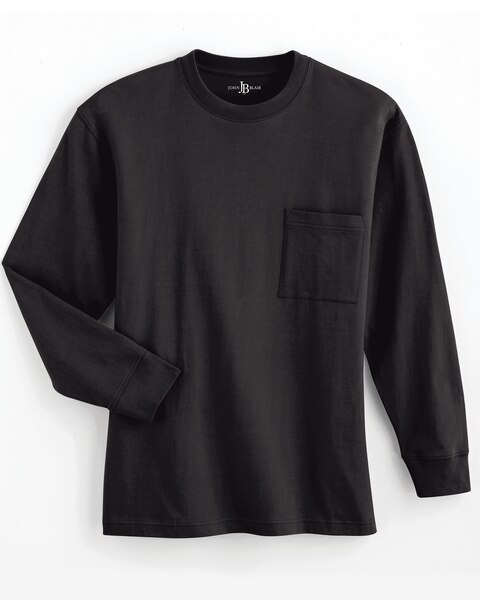 John Blair Everyday Jersey Knit Long-Sleeve Pocket Tee