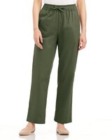 Wide-Leg Pull-On Pants thumbnail number 1