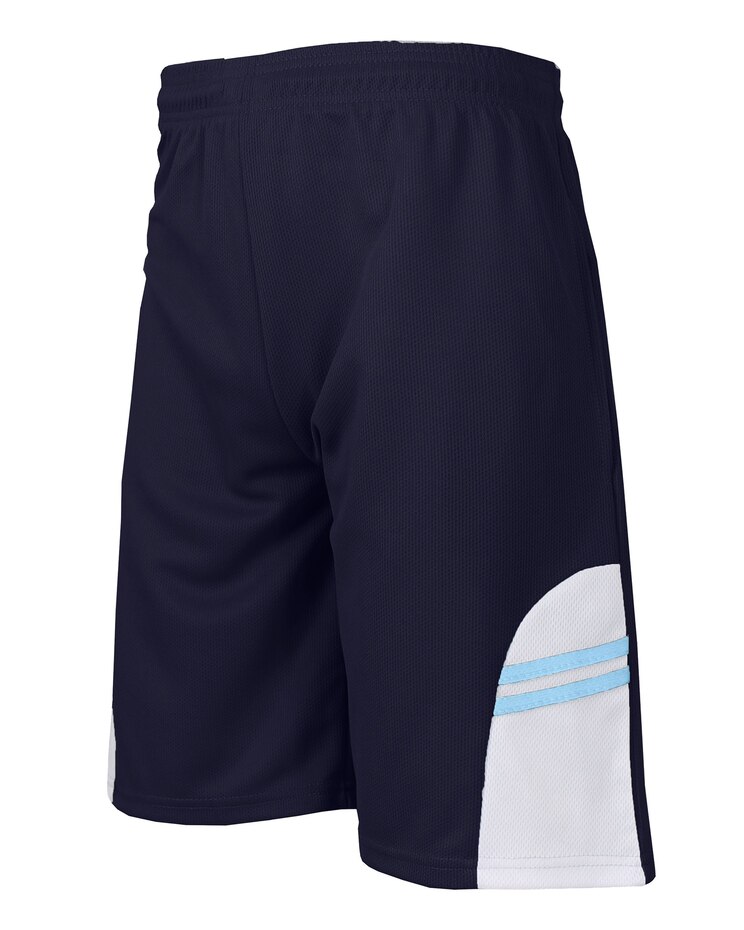 Galaxy By Harvic Men's Slim Fit Moisture Wicking Mesh Shorts With Side Carve Design image number 1