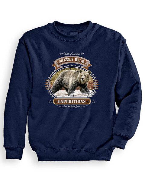 Signature Graphic Sweatshirt - Grizzly Expeditions