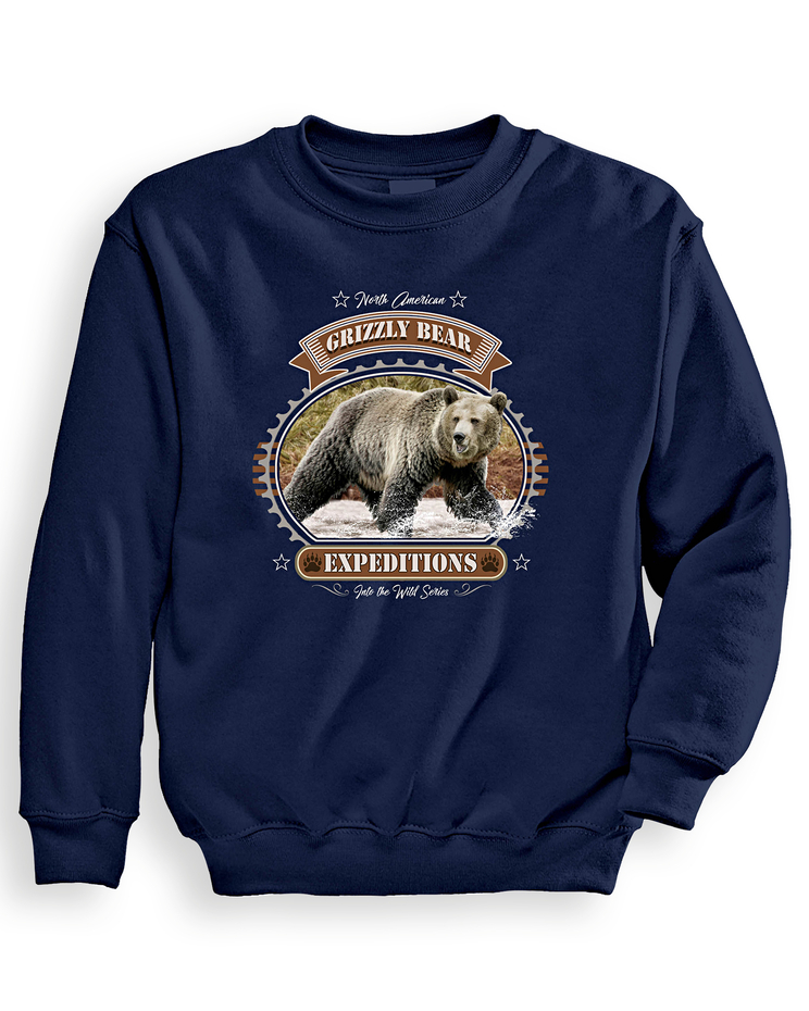 Signature Graphic Sweatshirt - Grizzly Expeditions image number 1