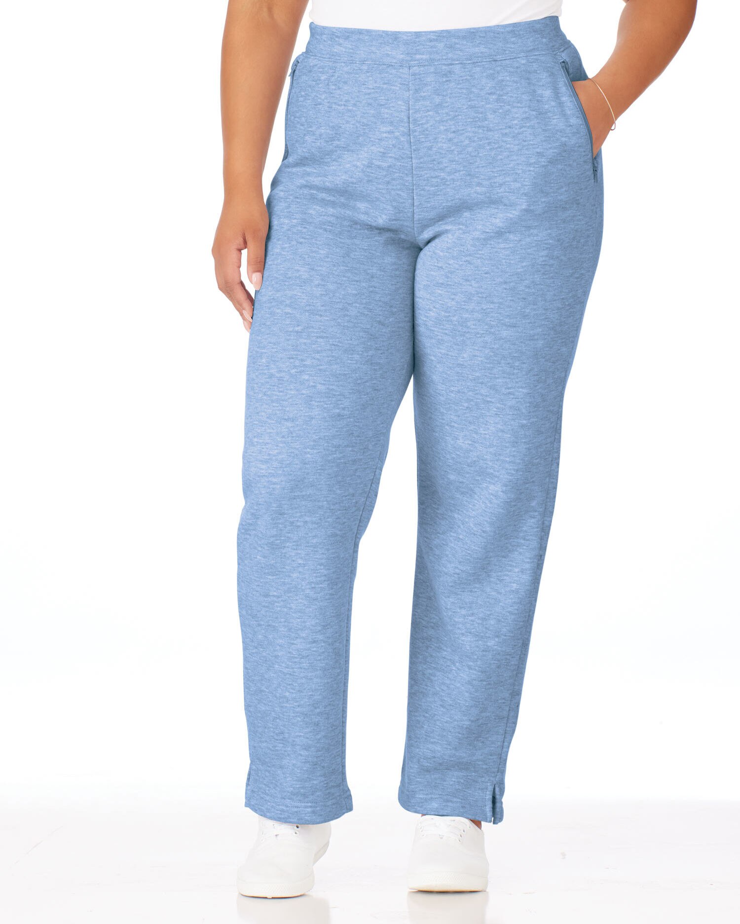 Womens fleece pants with pockets sale