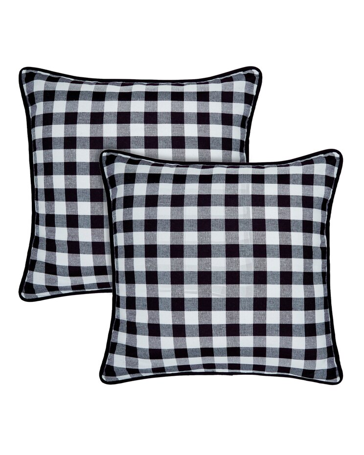 Buffalo Check (Set of 2) Throw Pillow Covers image number 1