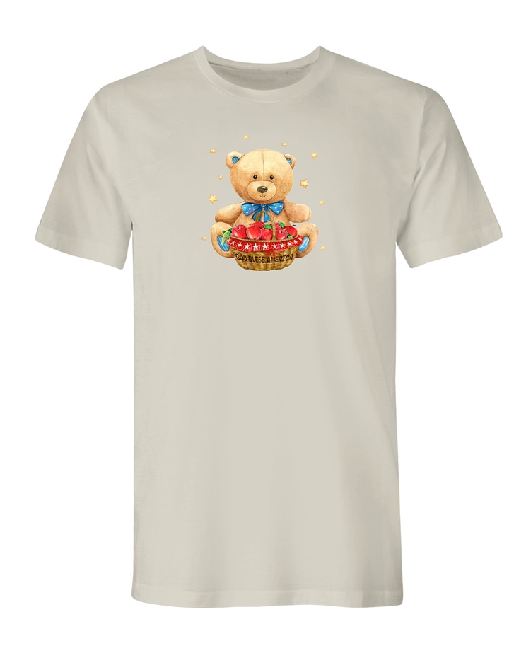 Patriotic Teddy Graphic Tee image number 1