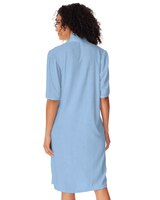 Knee-Length Snap-Front Terry Robe thumbnail number 2