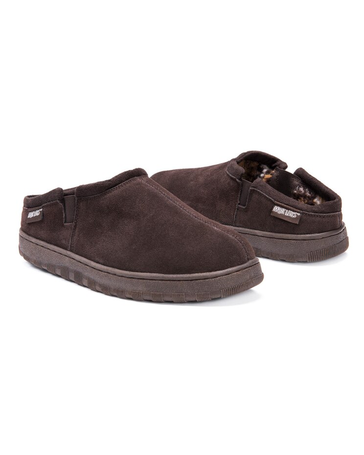 Muk Luks Matt Suede Clog Slipper image number 1