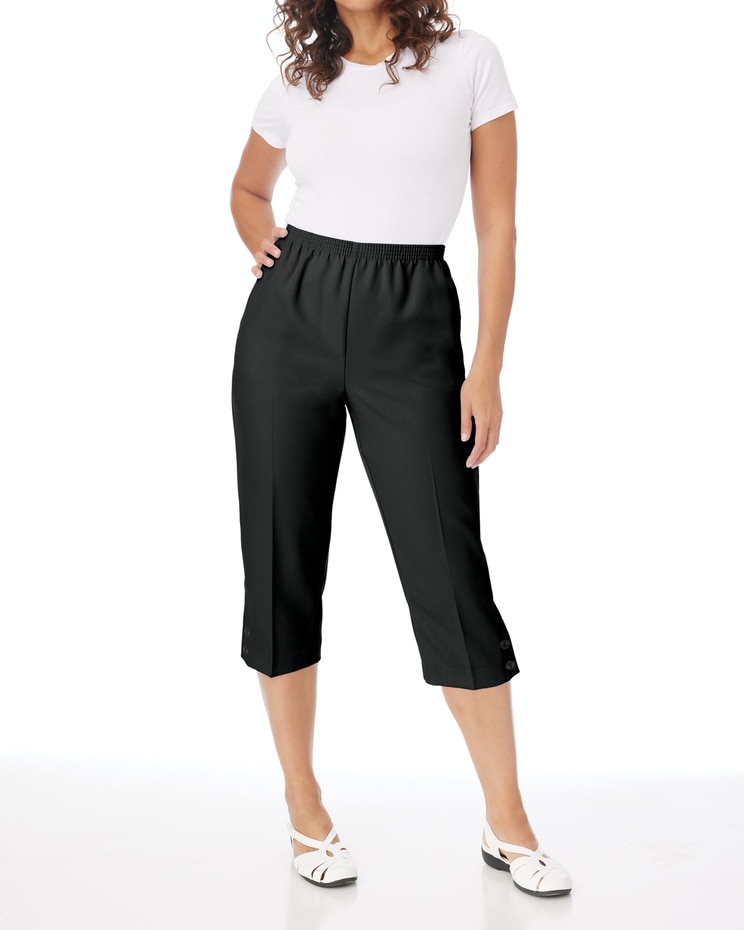 Alfred Dunner® Classic Pull-On Capris image number 1