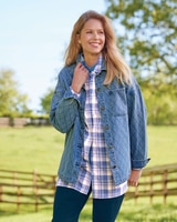 DenimEase™ Quilted Jacket thumbnail number 1