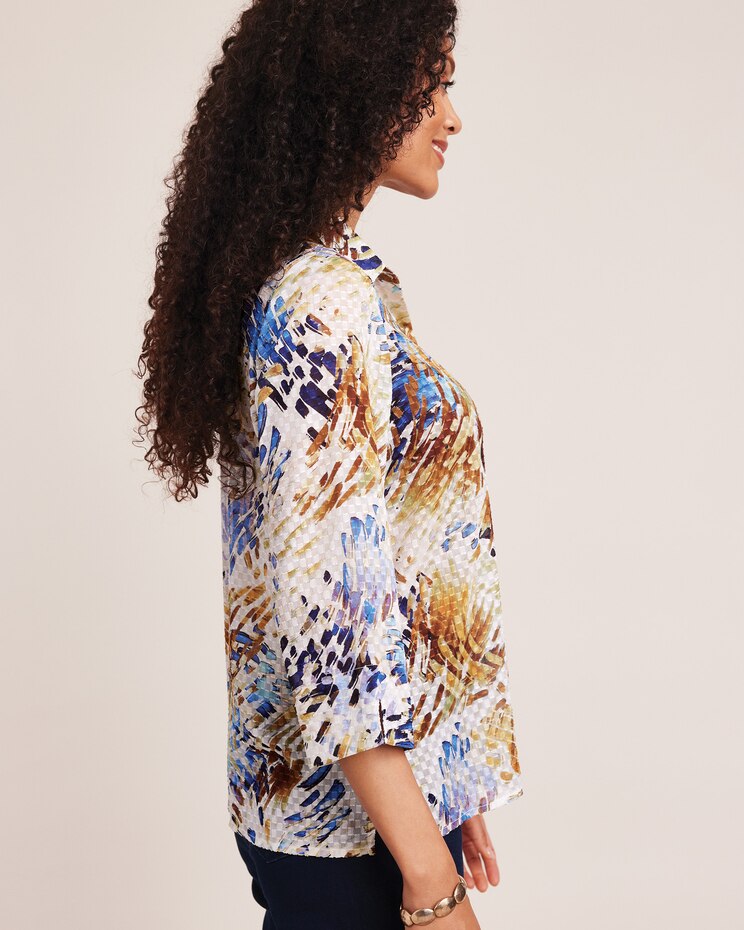 Alfred Dunner® Brushstrokes Shirt image number 3