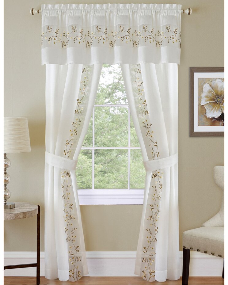 Fairfield 5 Piece window Curtain Set image number 1