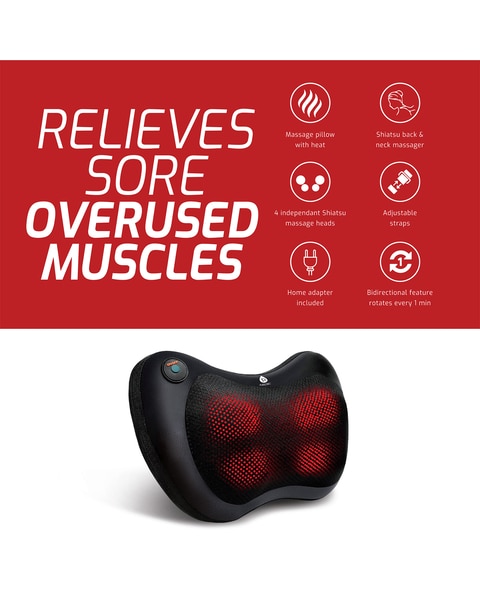 Shiatsu Heating Neck & Back Massager