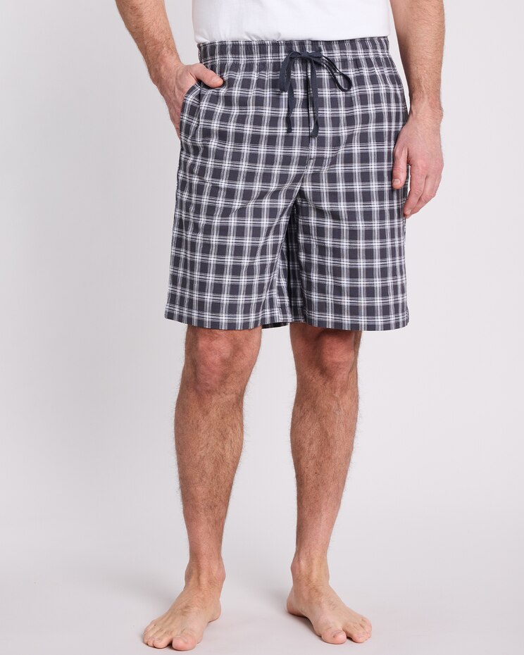 John Blair Woven Plaid Sleep Shorts image number 1