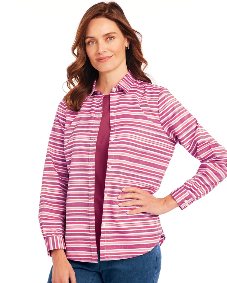 Fiesta Stripe Long Sleeve Shirt image number 1