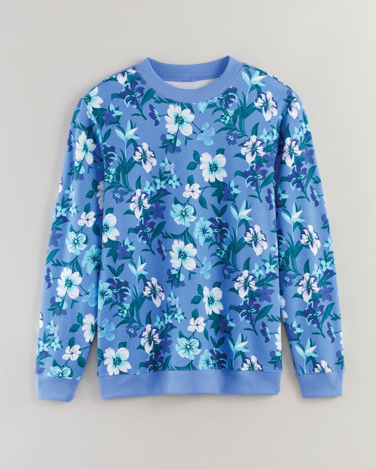 Print Better-Than-Basic Fleece Sweatshirt image number 1