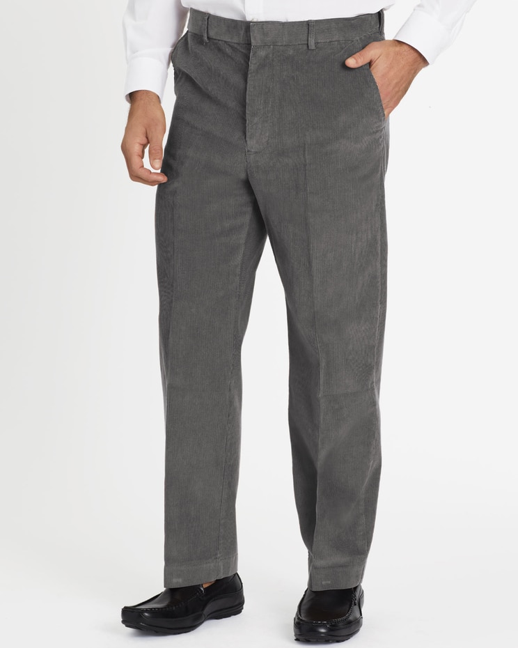 John Blair Adjust-A-Band Relaxed-Fit Corduroy Pants image number 1