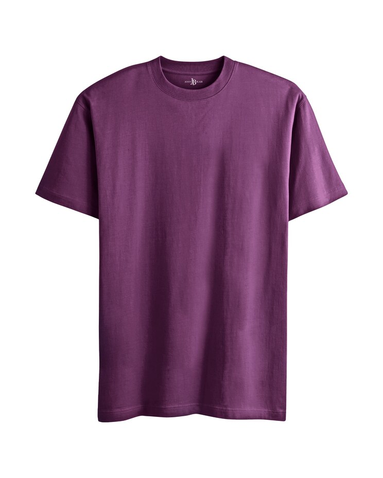 John Blair Everyday Jersey Knit Short-Sleeve No-Pocket Tee image number 1