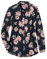 Haband Women’s Accordion Pleat Back Crepe Tunic thumbnail number 1