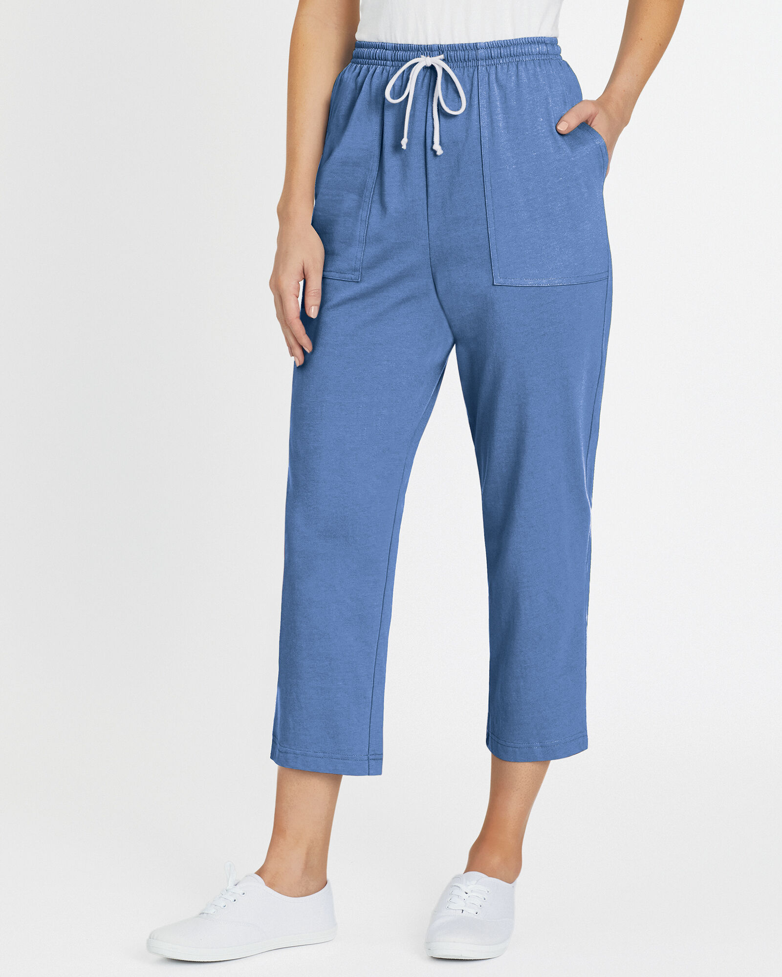 Knit pull on capris clearance