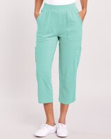 Essential Knit 6 Pocket Capris thumbnail number 1