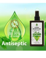 Alcohol Antiseptic  80% Hand Sanitizer - 8.5 Oz - Made In USA thumbnail number 2