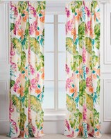 Tropics Panel Pair with Tie Backs thumbnail number 1