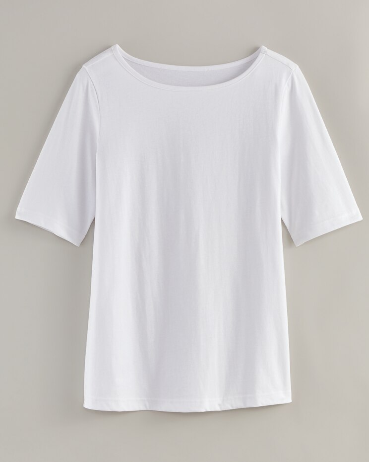Haband Elbow-Sleeve Tee image number 1