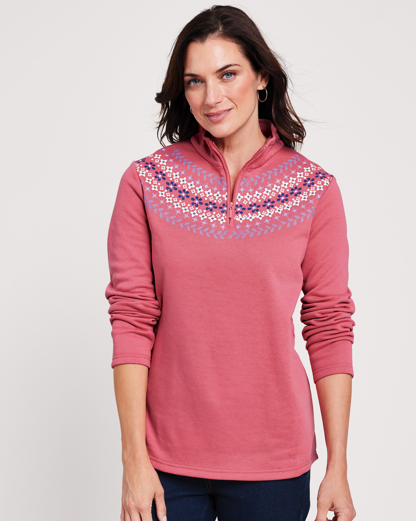 Women's quarter zip top shop