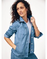 DenimEase™ Embellished Jacket thumbnail number 2