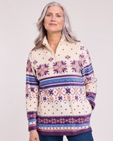 Scandia Fleece Quarter Zip Pocket Top thumbnail number 1